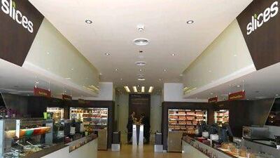 Interior of Slices Restaurant. Photo Courtesy Slices Restaurant