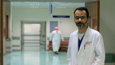 Dr Alawi Alsheikh-Ali, dean of the College of Medicine and professor of cardiovascular medicine at the Mohammed bin Rashid University of Medicine and Health Sciences, said public health campaigns should be targeted at raising greater awareness of heart disease. Ravindranath K / The National