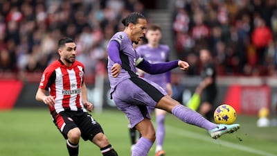 Solid game, and inadvertently created first goal with punt up the pitch. Did, however, get caught out in build-up to Toney's goal. Getty Images