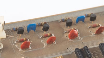 Steve Jobs's Apple-1 computer prototype. Photo: RR Auction