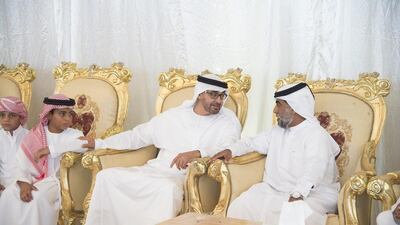 Sheikh Mohammed bin Zayed offers condolences to the family of Hamed Mohamed Abbas Al Bloushi. Wam
