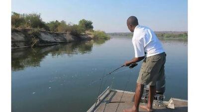 Fishing at Mutemwa Camp in Zambia. Minty Clinch for The National