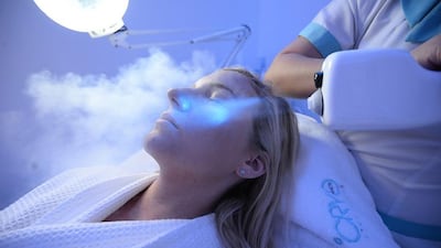Facials are among the new cryotherapy treatments on offer at The Elixir Clinic. Courtesy The Elixir Clinic