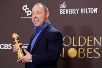 Stephen Graham with the Best Performance by a Male Actor in a Limited Series, Anthology Series or a Motion Picture Made for Television award for Adolescence. Reuters