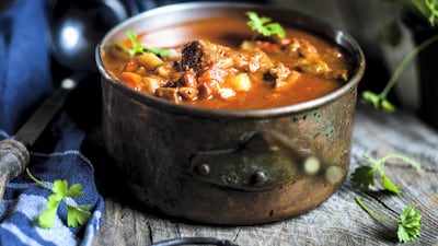 Budapest: goulash. Getty Images