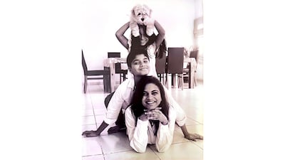 Now Ms Pinto, who lives in Dubai with her two children, has written a book to aid people in dealing with the loss of a parent or loved one. Photo: Priya Pinto