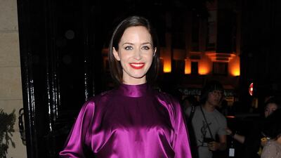 Emily Blunt, in YSL, attends the Yves Saint Laurent show during Paris Fashion Week on October 3, 2011 in Paris, France. Getty Images