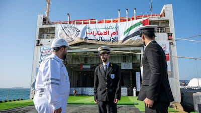 It's bon voyage for the Umm Al Emarat