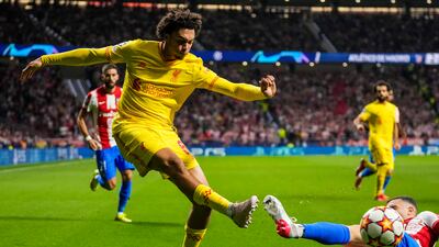 Trent Alexander-Arnold - 5: A difficult night defensively for the 22-year-old, especially before the break. He was replaced by Gomez with five minutes to go. AP