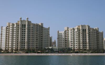 Shoreline Apartments on Palm Jumeirah. Paulo Vecina / The National
