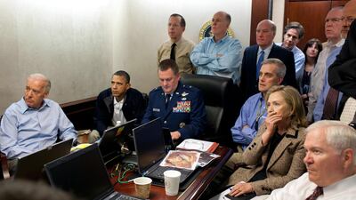 2011: US president Barack Obama and his national security team await live updates from US forces as they conduct Operation Neptune Spear, which led to the execution of Al Qaeda leader Osama bin Laden in May 2011. We don’t know exactly what they are looking at, but the expressions on the faces of these top US officials create an intensity that gave the photo its fame. Taken by photographer Pete Souza, the picture has also drawn many comments from historians and political analysts who see it as a glimpse into the dynamics of leadership in the White House. AFP