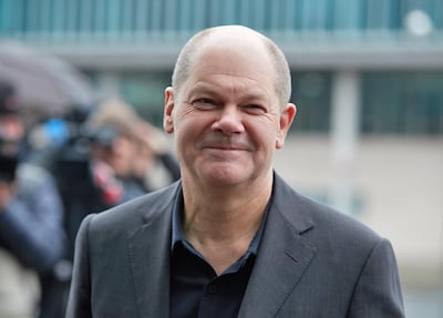 Olaf Scholz, first mayor of Hamburg and vice chairman of the Social Democratic Party (SPD), arrives for coalition talks at the headquarters of the Christian Democratic Union (CDU), the Konrad-Adenauer-Haus, in Berlin, Germany. EPA