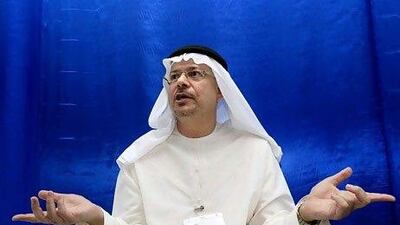 Hussein Al Qemzi, the chief executive of Noor Islamic Bank, says it is logistically difficult to comply with new lending rules. Satish Kumar / The National