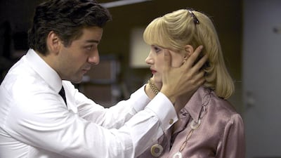 Oscar Isaac, left, and Jessica Chastain in a scene from JC Chandor's A Most Violent Year. A24, Atsushi Nishijima / AP Photo