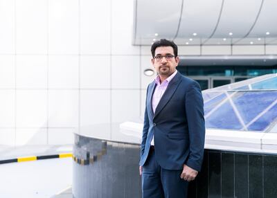 Resident Alam Ihsanullah is glad to have the opportunity to return home to Zen Tower. Reem Mohammed/The National