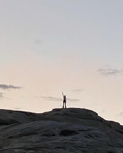 Kendall Jenner took a trip to Utah's Amangiri Resort in Canyon Point with sister, Kylie. Instagram / Kendall Jenner