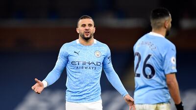 SUBS: Kyle Walker - (On for Cancelo 65') 6: – The full-back was full of energy when he came on and provided a pinpoint cross for Sterling to finish off late on, but his teammate fluffed his chance. Reuters