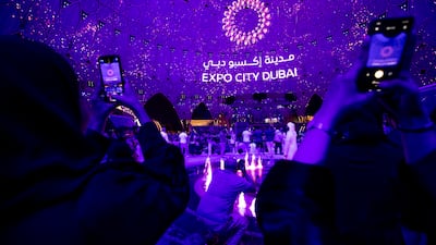 As images were projected on to the roof of the dome, visitors could have been forgiven for thinking they had been transported back in time to the world's fair.