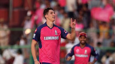 Nandre Burger (Rajasthan Royals): 153kph (95mph). AP