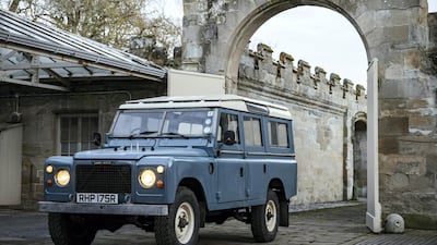 A classic Defender from 1977.