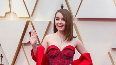 Kaitlyn Dever wearing custom Louis Vuitton at the 92nd annual Academy Awards ceremony at the Dolby Theatre in Hollywood, California, USA, 09 February 2020. EPA