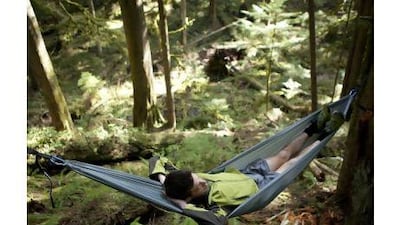 Nano 7 hammock. Courtesy of Grand Trunk Goods