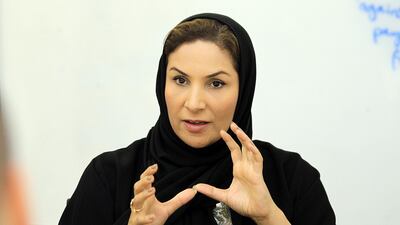 Salama Al Ameemi, director general of the Authority for Social Contribution, outlined her vision for a more inclusive society. Satish Kumar for The National