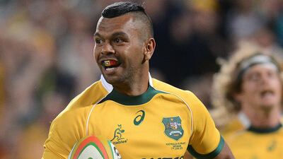 Kurtley Beale has been reinstated to Australia for the final two Tests of their European tour. Dave Hunt / EPA