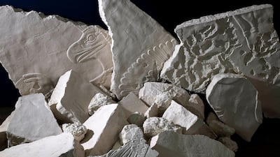 Casts for Damage Field. Courtesy Ashmolean, University of Oxford