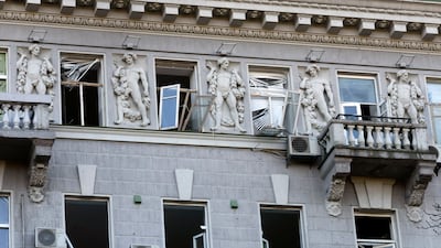 Russian forces launched missiles at the Kyiv region again on Friday. AFP