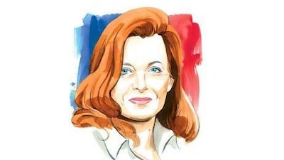 Valerie Trierweiler. Illustration by Kagan McLeod