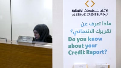 The credit bureau will now provide up-to-date information on the 65,000 businesses in the country that have borrowed money. Silvia Razgova / The National