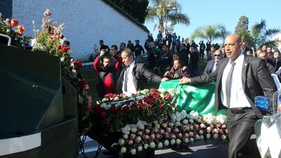 Lt Gen Gaid Salah fought for independence from France as a young man and this year became the country’s de facto leader. Reuters