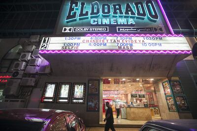El Dorado was the first indoor cinema in Abu Dhabi when it opened in 1970. Mona Al Marzooqi / The National