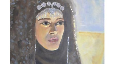 The Young Woman by Victor Sitali, part of his current exhibition Spoken Art. Courtesy Art Couture