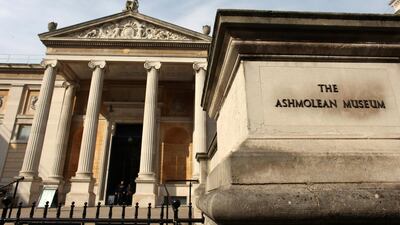 The Ashmolean Museum is currently investigating how a Tirumankai Alvar statue came into its possession. Getty Images