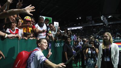 Simona Halep is enjoying her status as the women's No 1 player on and off the tennis courts. Julian Finney / Getty Images