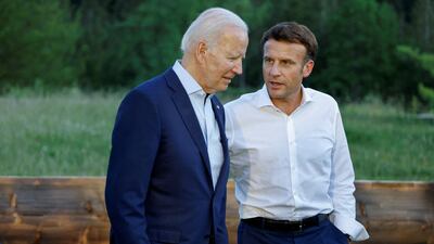 Joe Biden will receive Emmanuel Macron for the first state visit of the current US administration. Reuters