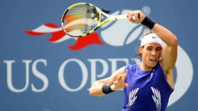 It is the Spaniard Rafael Nadal's first Grand Slam tournament as the world's No 1 player.