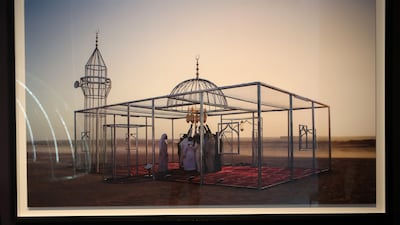 Ajlan Gharem’s Paradise has Many Gates was first constructed in the Saudi Arabian desert