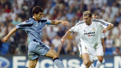 Meanwhile, Zidane's clu career blossomed as he became one of the 'gallacticos' Real Madrid. Getty Images
