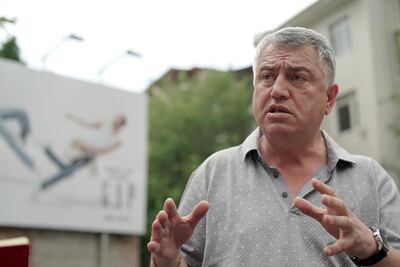 Ayhan Öztürk, İyi Party candidate. Photo by Pesha Magid