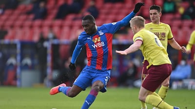 Christian Benteke: One of a host of Crystal Palace players out of contract this summer. The striker endured three barren years in front of goal but has netted four league goals this season, including a last minute winner against Brighton last week. AFP