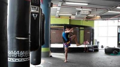 Make sure your arms are protecting your face. Jeffrey Biteng / The National