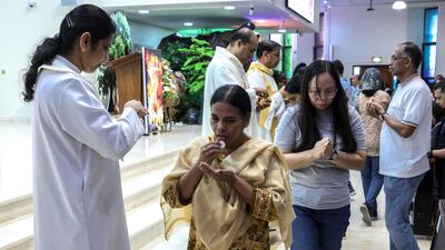 Dubai’s Catholic faithful unite for Easter Mass at St Mary’s
