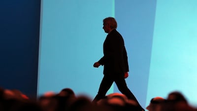 Harrison Ford enters the stage. Chris Whiteoak / The National