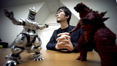 Shunsuke Fujita, the producer of the new Godzilla videogame. AP Photo