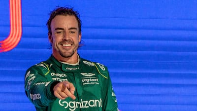 Fernando Alonso scored 206 points for Aston Martin last season finishing fourth in the drivers' championship. EPA