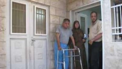 Mohammed and Fawziya Khurd with their son Raed.