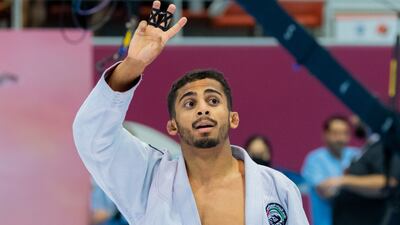UAE's Zayed Al Katheeri is one of the top fighters to look out for this year. Photo: UAEJJF